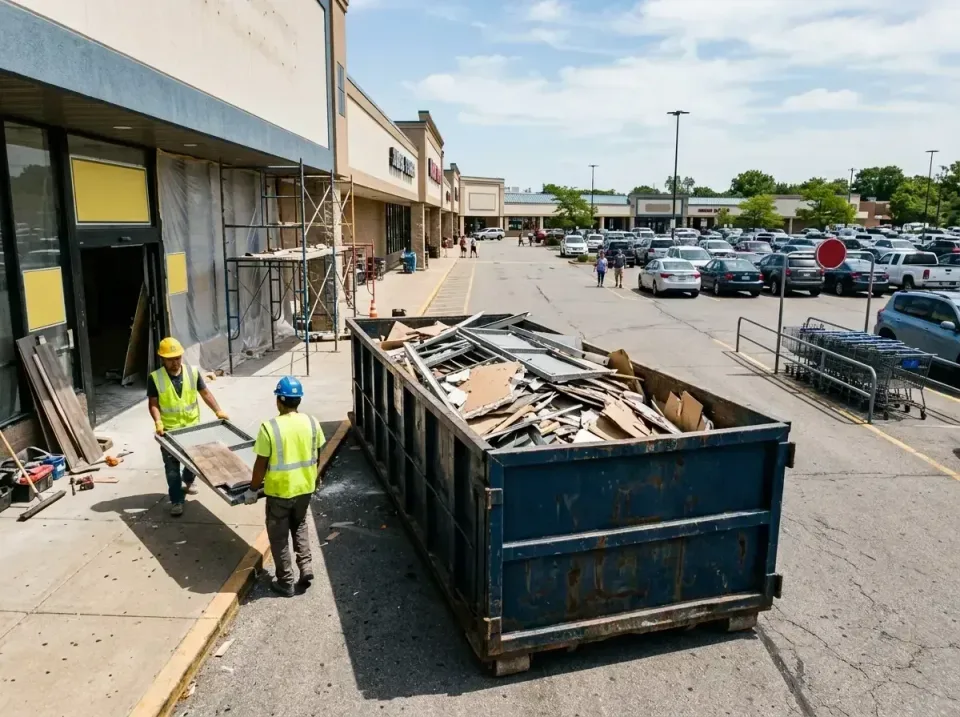 retail-store-renovation-debris-003 — frequently asked questions, Roll-off Dumpster Rentals in The Village, OK